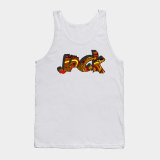 JACK Ur ban Street Graffiti Style Name Tag Tank Top